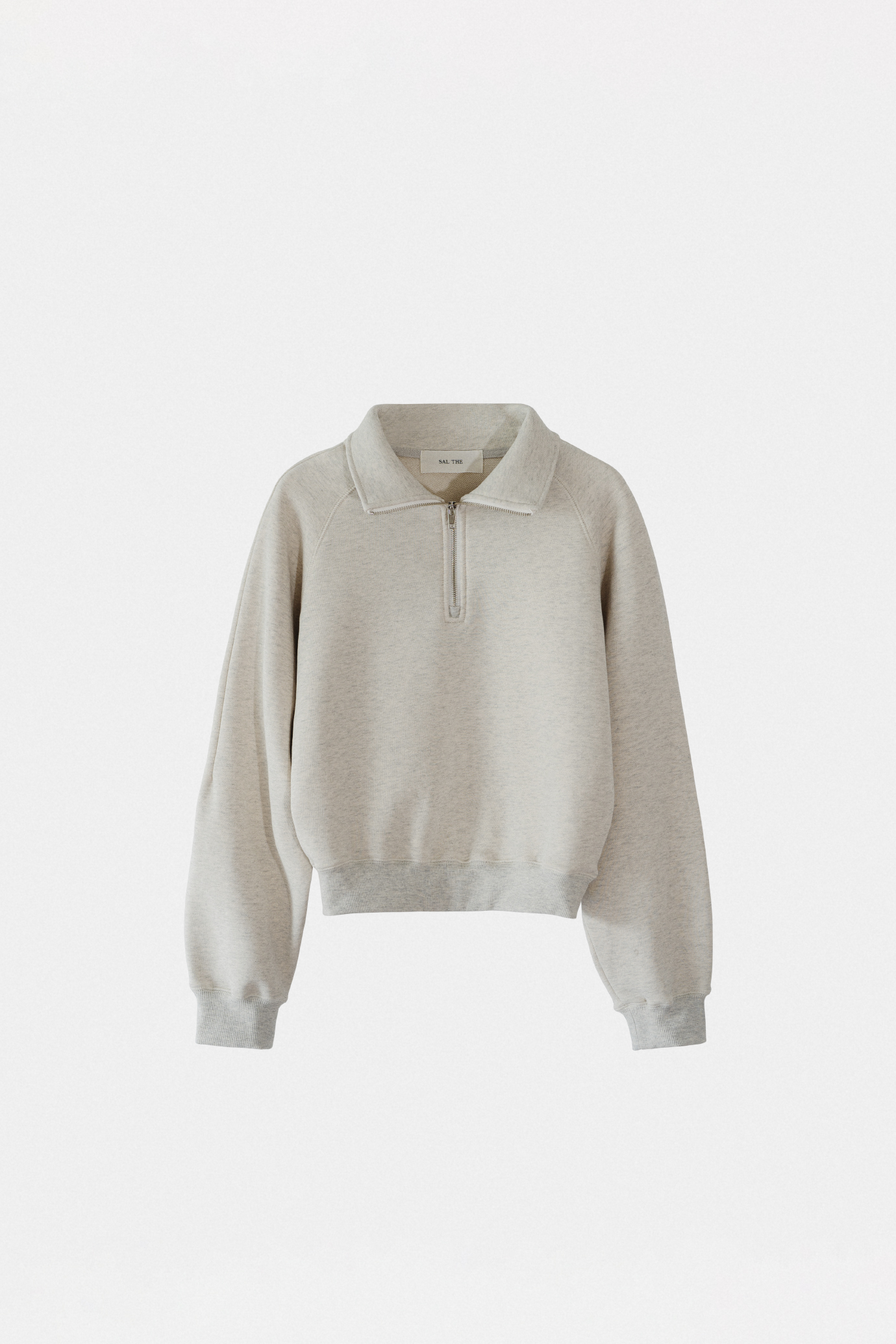 18526_Half zip-up sweatshirt