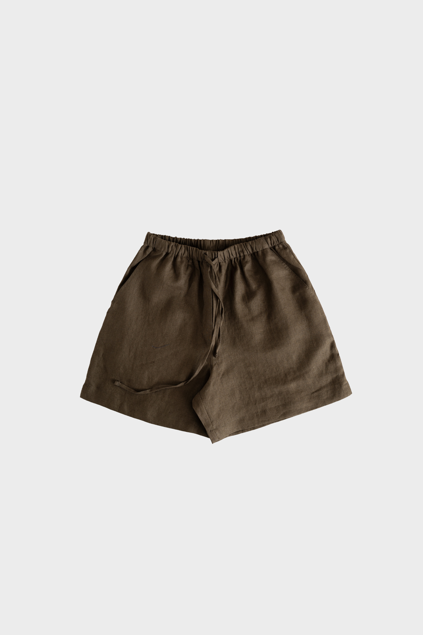 18359_Plain Linen Shorts