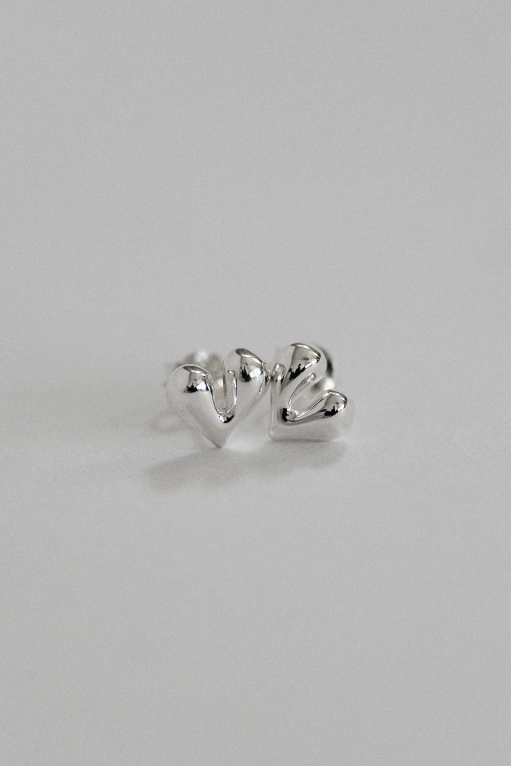 16033_Silver Heart Earrings [ New Season / 10% DC ] 28일 PM 5 마감