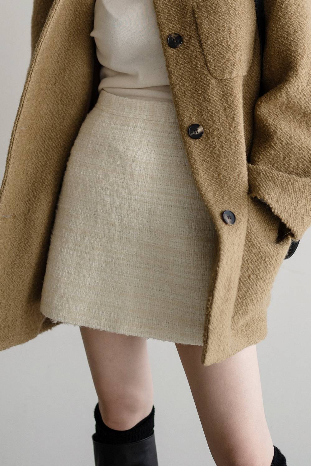 16779_Boucle Tweed Skirt
